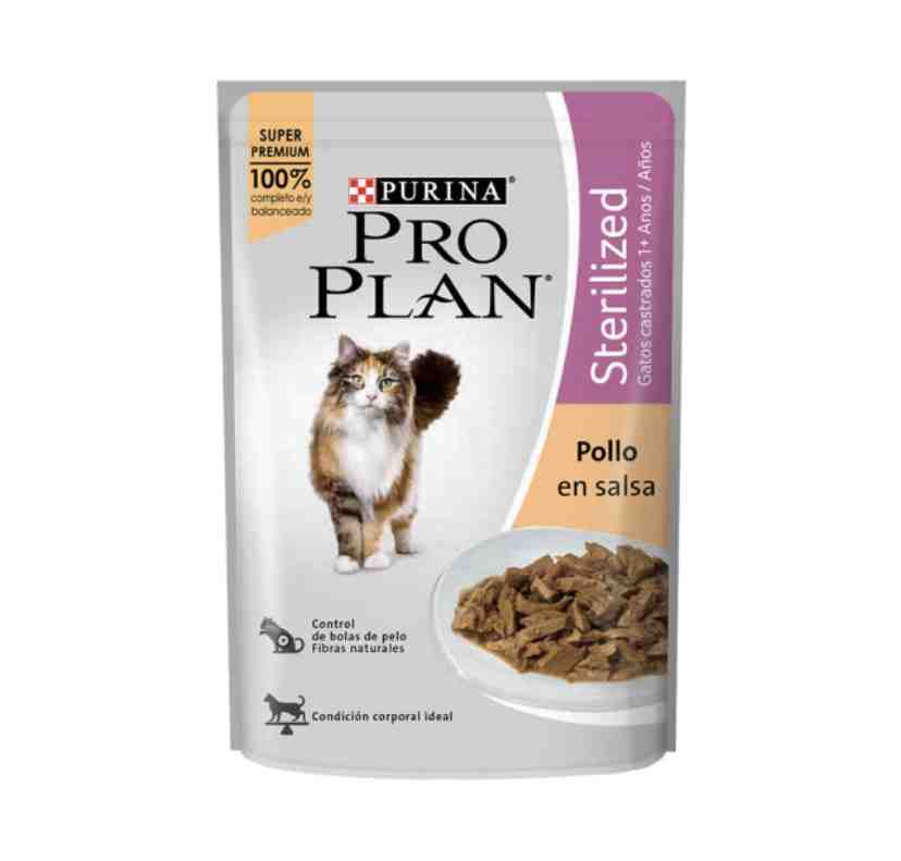 POUCH PRO PLAN GATO STERILIZED
